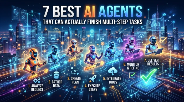 7 Best AI Agents That Can Actually Finish Multi-Step Tasks