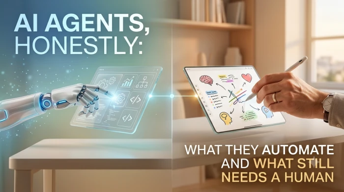 AI Agents, Honestly: What They Automate and What Still Needs a Human