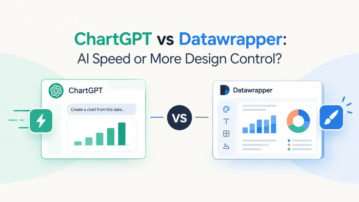 ChartGPT vs Datawrapper: AI Speed or More Design Control?